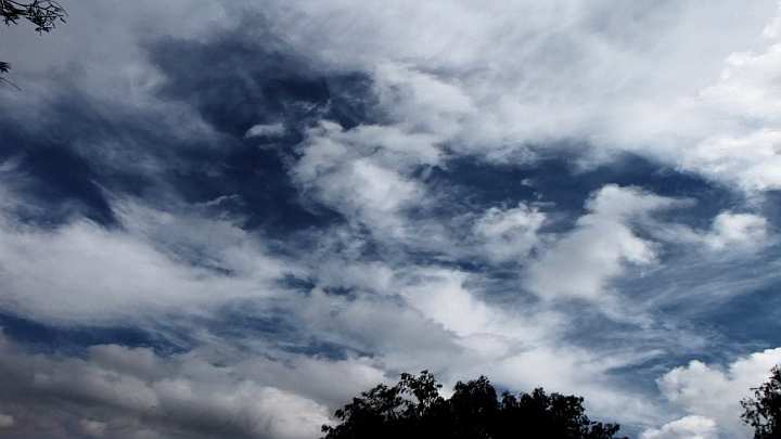 V07308 Storm Incoming Time Lapse Cumulus Clouds